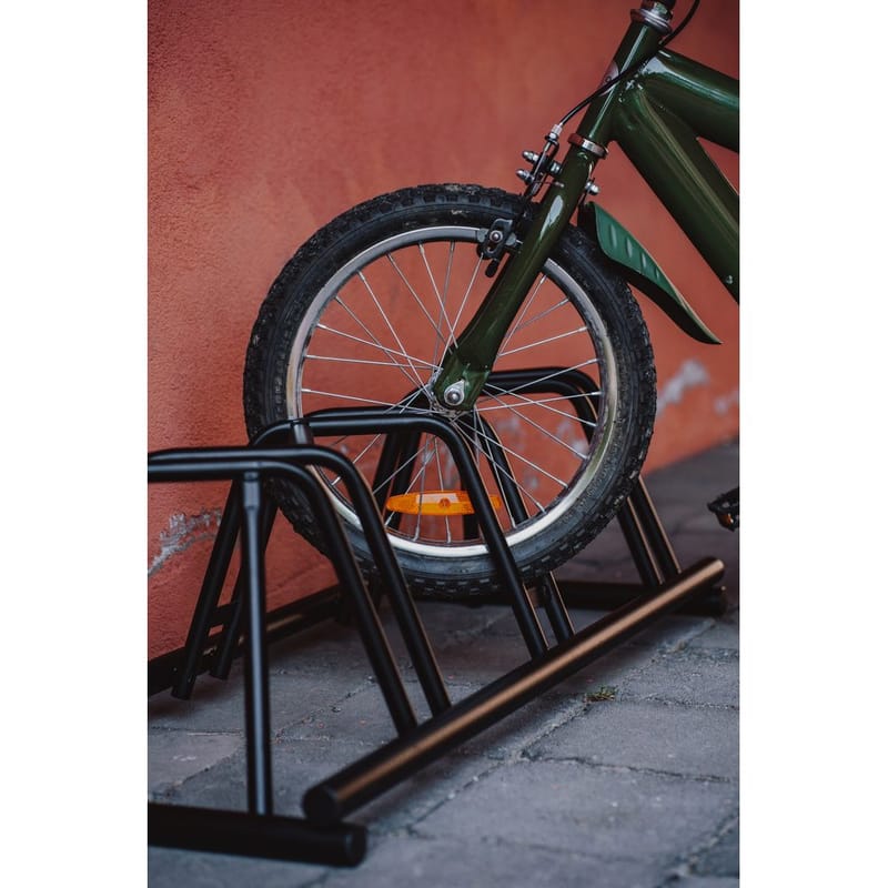 Cykelstativ Varax 3-pladser Sort - Sort - Sport & fritid - Friluftsliv - Cykler