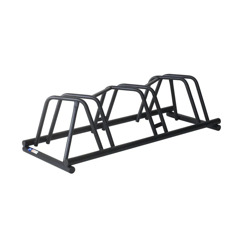 Cykelstativ Varax 3-pladser Sort, Sort