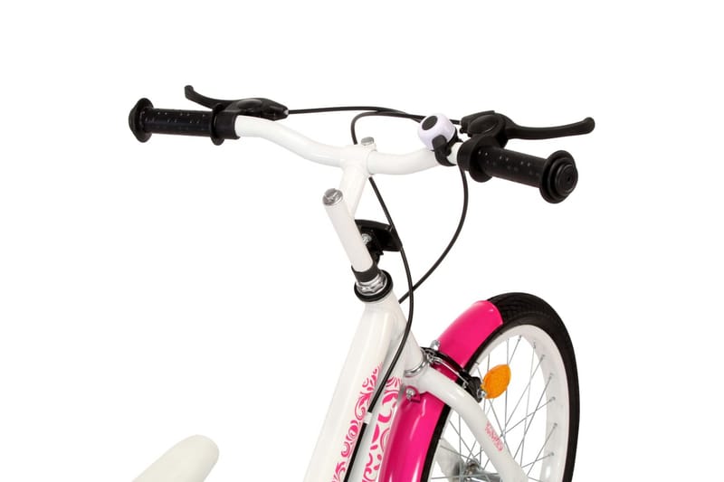 Børnecykel 18 Tommer Pink Og Hvid - Lyserød - Børnecykel & juniorcykel
