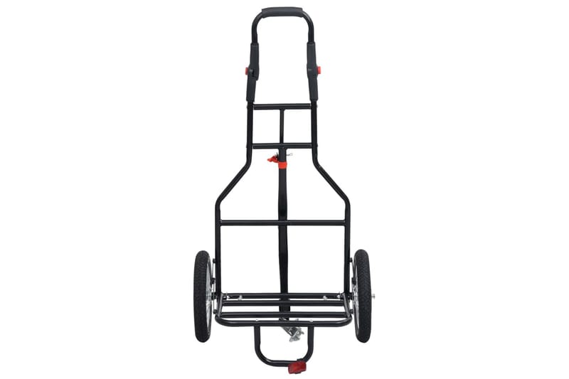 Foldbar Cykeltrailer Med Indkøbstaske Blå Og Sort - Sport & fritid - Friluftsliv - Cykler