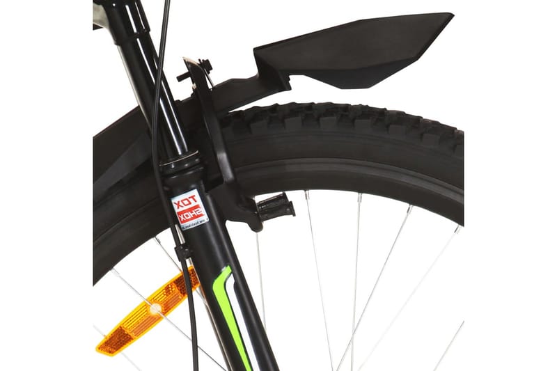 mountainbike 21 gear 26 tommer hjul 36 cm rød - Rød - Sport & fritid - Friluftsliv - Cykler