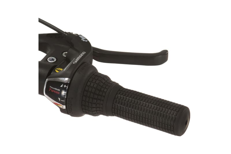 mountainbike 21 gear 26 tommer hjul 36 cm rød - Rød - Sport & fritid - Friluftsliv - Cykler