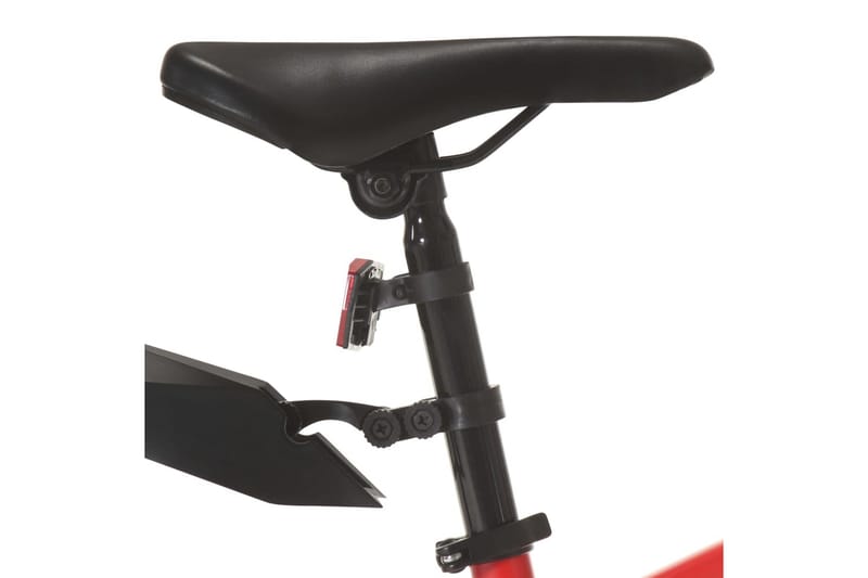 mountainbike 21 gear 26 tommer hjul 36 cm rød - Rød - Sport & fritid - Friluftsliv - Cykler