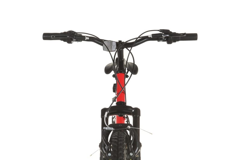 mountainbike 21 gear 26 tommer hjul 49 cm rød - Rød - Sport & fritid - Friluftsliv - Cykler