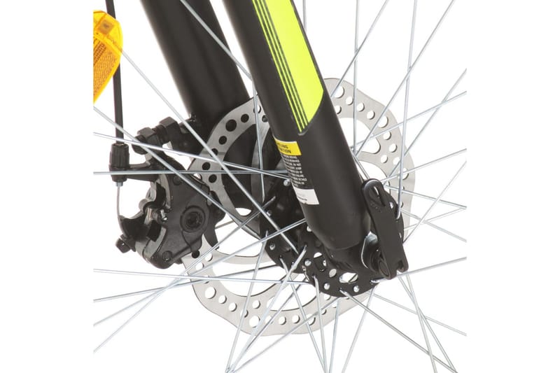 mountainbike 21 gear 27,5 tommer hjul 42 cm rød - Rød - Sport & fritid - Friluftsliv - Cykler