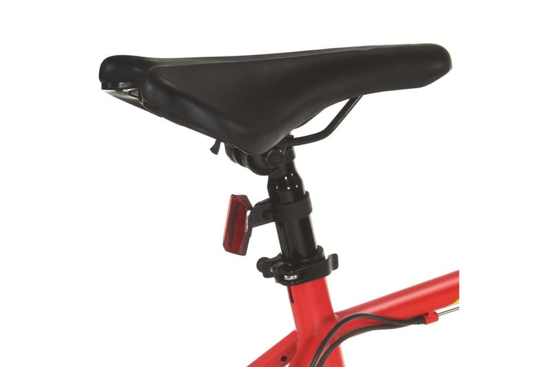 mountainbike 21 gear 27,5 tommer hjul 42 cm rød - Rød - Sport & fritid - Friluftsliv - Cykler