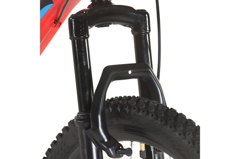 mountainbike 21 gear 29 tommer hjul 53 cm stel rød - Rød - Sport & fritid - Friluftsliv - Cykler