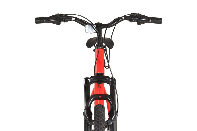 mountainbike 21 gear 29 tommer hjul 53 cm stel rød - Rød - Sport & fritid - Friluftsliv - Cykler