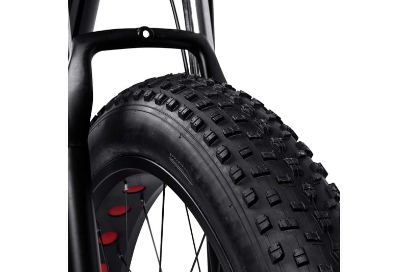 Swoop Cykel Adventurer Fatbike 26 - Sort - Sport & fritid - Friluftsliv - Cykler