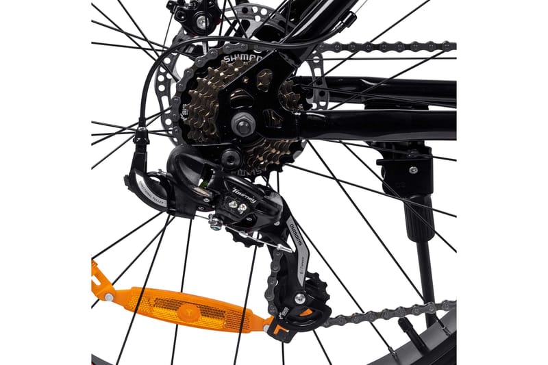 Swoop Cykel Tourer Fatbike 26 - Sort - Sport & fritid - Friluftsliv - Cykler