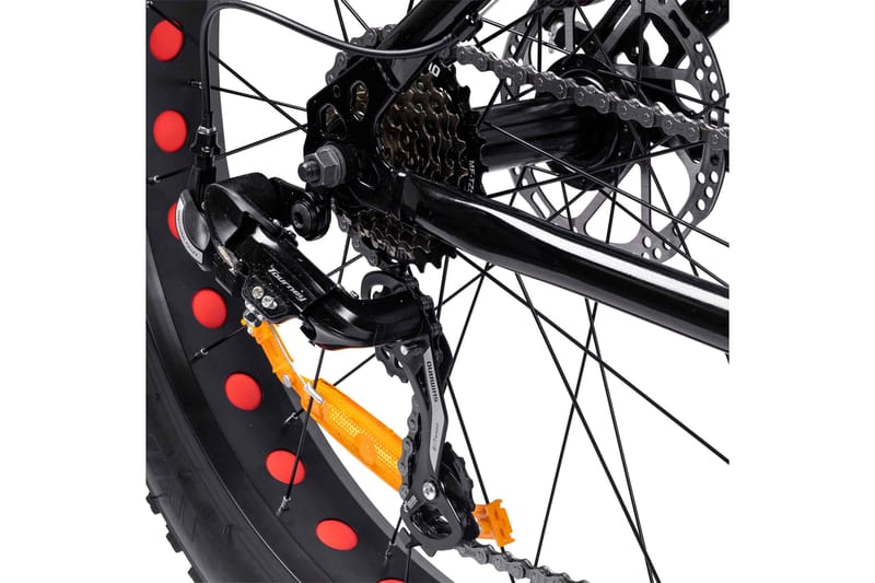 Swoop Cykel Tourer Fatbike 26 - Sort - Sport & fritid - Friluftsliv - Cykler