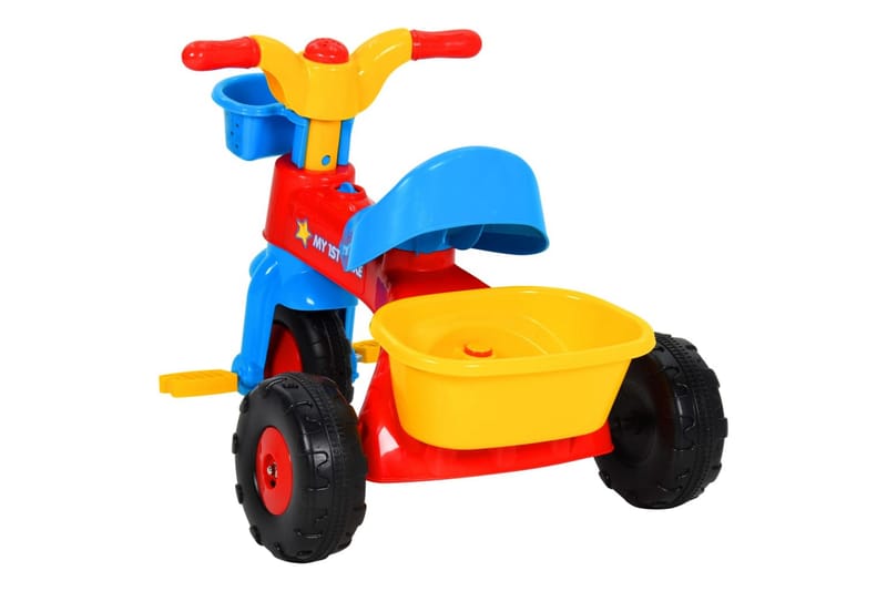 trehjulet cykel flerfarvet - Flerfarvet - Sport & fritid - Friluftsliv - Cykler