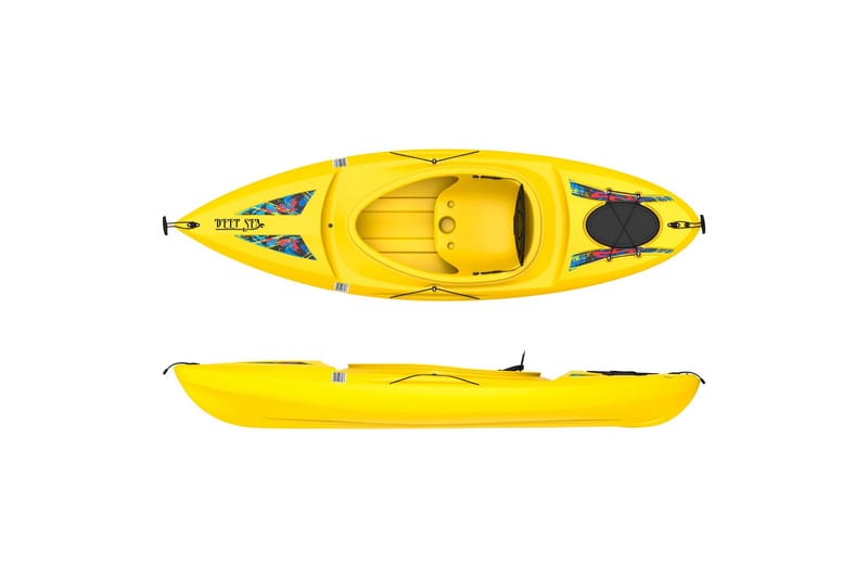 Deep Sea Kajak 268 cm - Gul - Sport & fritid - Friluftsliv - Kano & kayak