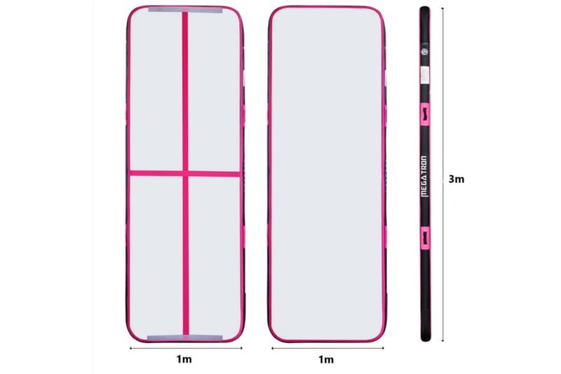 AirTrack 3x1 m - Sport & fritid - Hjemmetræning - Træningsredskaber - Gymnastikmåtte & Airtrack