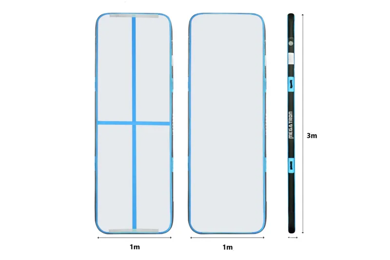 AirTrack 3x1 m - Sport & fritid - Hjemmetræning - Træningsredskaber - Gymnastikmåtte & Airtrack