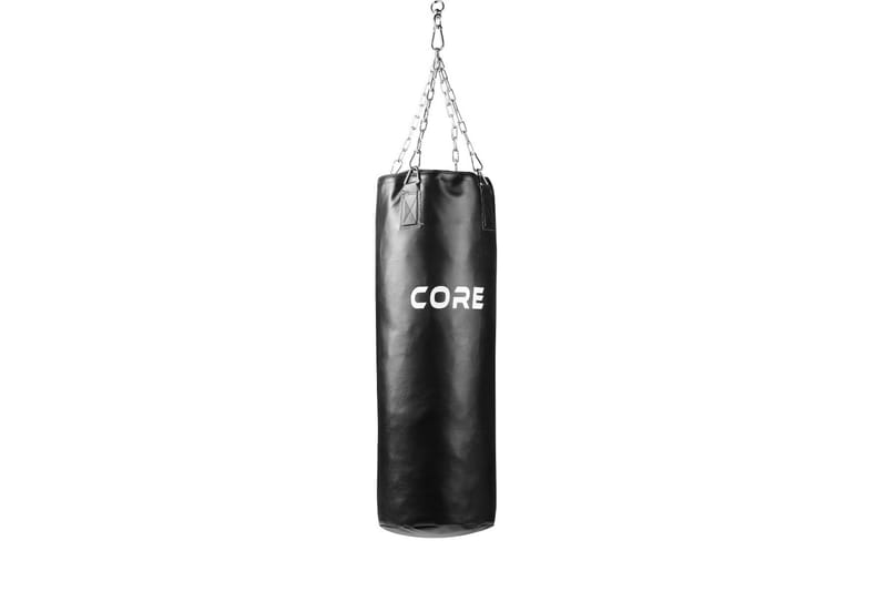 Core Boksesæk 20 kg - Sort - Sport & fritid - Hjemmetræning - Træningsredskaber - Boksepude & plethandsker