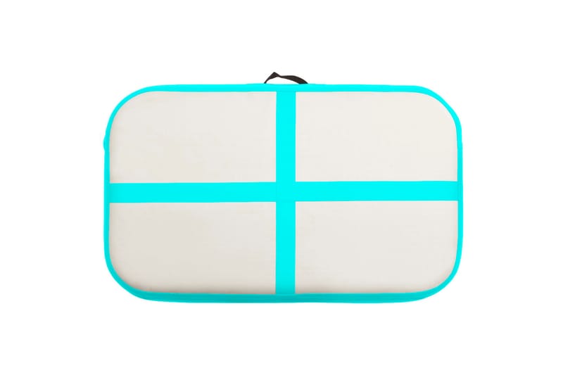Oppustelig Gymnastikmåtte Med Pumpe 60X100X15 cm Pvc Grøn - Grøn - Sport & fritid - Hjemmetræning - Træningsredskaber - Fitnessgulv & klikgulv