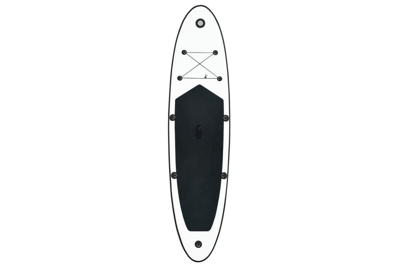 Oppusteligt Paddleboardsæt Sort og Hvid - Sort - Sport & fritid - Hjemmetræning - Træningsredskaber - Fitnessgulv & klikgulv