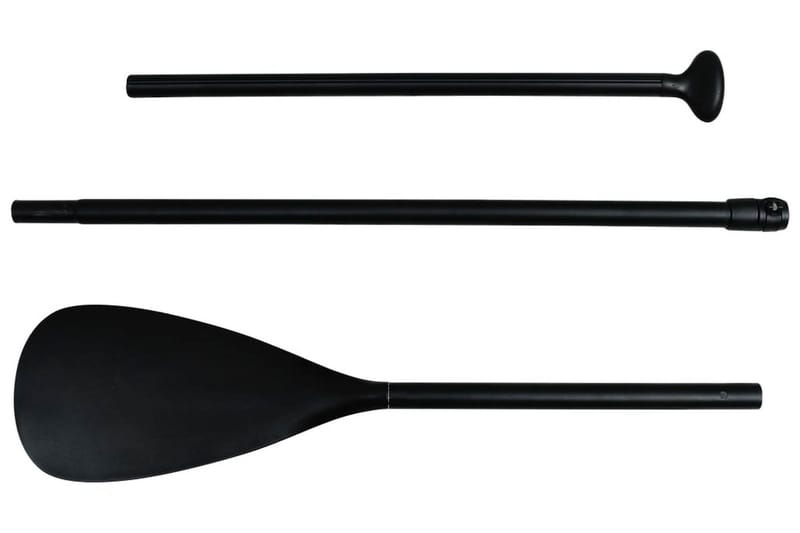 Oppusteligt Paddleboardsæt Sort og Hvid - Sort - Sport & fritid - Hjemmetræning - Træningsredskaber - Fitnessgulv & klikgulv