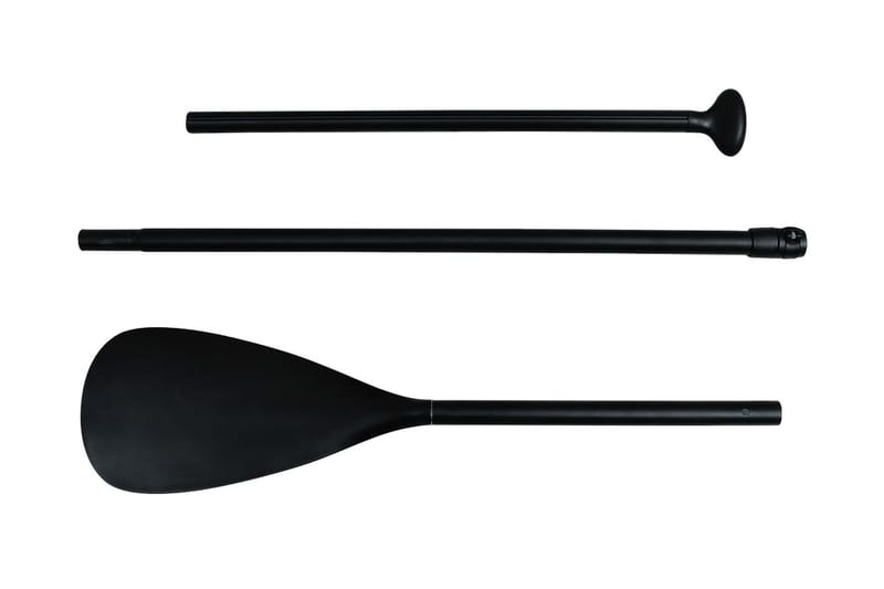 oppusteligt paddleboardsæt 305x76x15 cm sort - Sort - Fitnessgulv & klikgulv