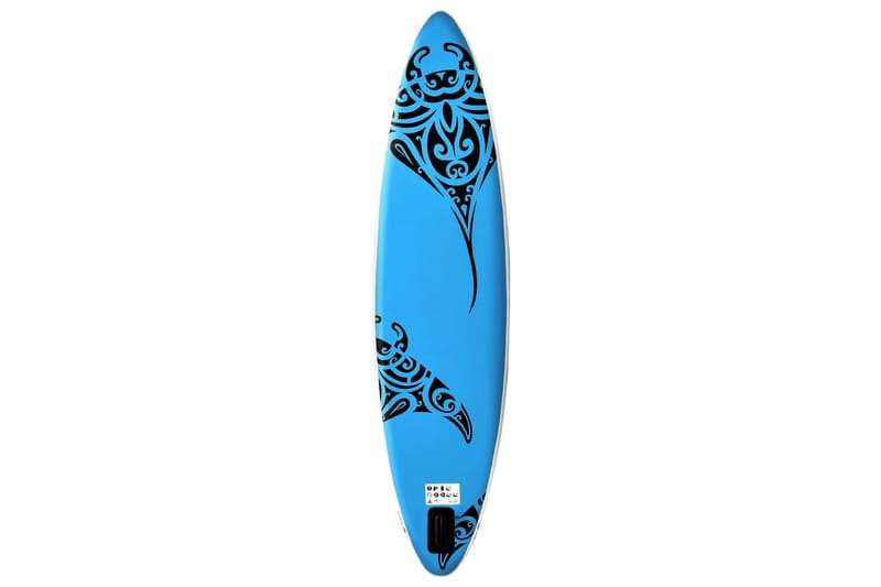 oppusteligt paddleboardsæt 320x76x15 cm blå - Blå - Sport & fritid - Hjemmetræning - Træningsredskaber - Fitnessgulv & klikgulv
