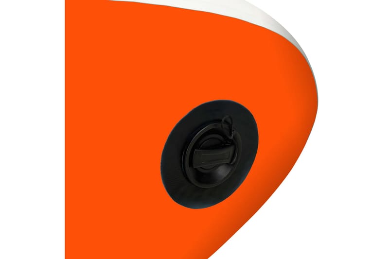 oppusteligt paddleboardsæt 366x76x15 orange - Orange - Sport & fritid - Hjemmetræning - Træningsredskaber - Fitnessgulv & klikgulv