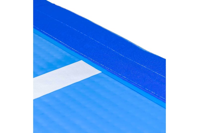 Airtrack Nordic Deluxe Wide 12x2 m - Blå|Hvid - Sport & fritid - Hjemmetræning - Træningsredskaber - Gymnastikmåtte & Airtrack