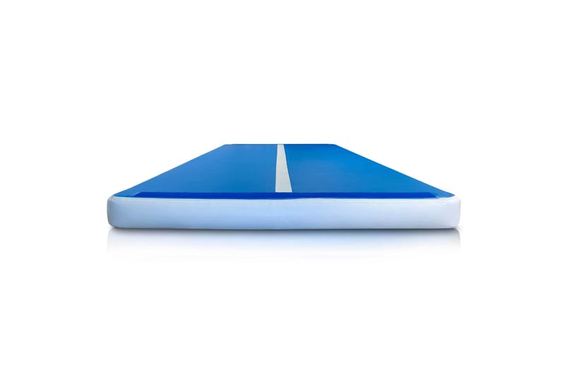 Airtrack Nordic Deluxe Wide 12x2 m - Blå|Hvid - Sport & fritid - Hjemmetræning - Træningsredskaber - Gymnastikmåtte & Airtrack