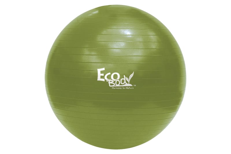 Ecobody Yogabold 65cm - Grøn|Grå - Sport & fritid - Hjemmetræning - Træningsredskaber - Pilatesbold