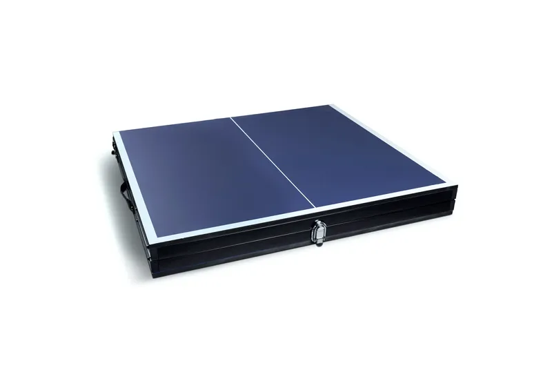 Sammenklappeligt mini bordtennisbord inkl. net, 2 bat & bolde 137x76 cm - Blå - Sport & fritid - Hjemmetræning - Træningsredskaber - Pilatesbold