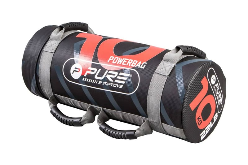 Pure2Improve powerbag 10 kg - Rød - Øvrig træningsudstyr - Træningsredskaber