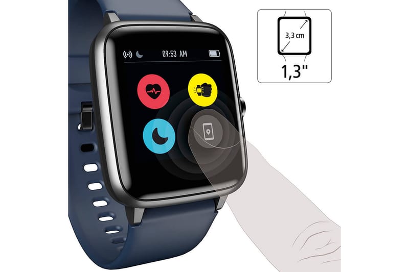 Smartur Hama Fit Watch 4900 Blå - Blå - Sport & fritid - Hjemmetræning - Træningsredskaber