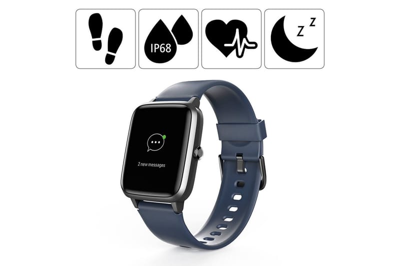 Smartur Hama Fit Watch 4900 Blå - Blå - Sport & fritid - Hjemmetræning - Træningsredskaber