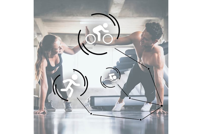 Smartur Hama Fit Watch 4900 Blå - Blå - Sport & fritid - Hjemmetræning - Træningsredskaber