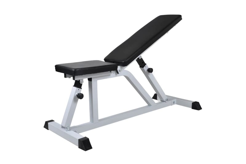 træningsbænk med vægtstang- og håndvægtsæt 30,5 kg - Sport & fritid - Hjemmetræning - Træningsredskaber - Træningsbænk & bænkpresbænk