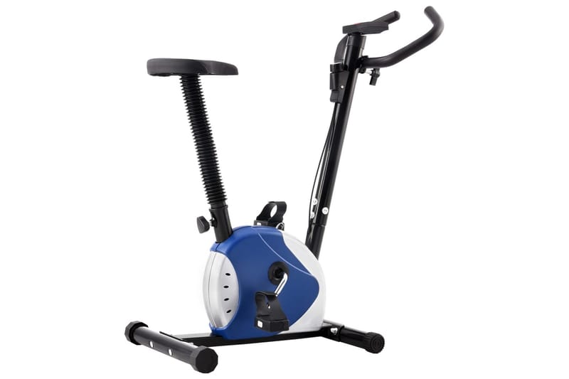 Motionscykel med båndmodstand blå - Blå - Motionscykel & spinningcykel