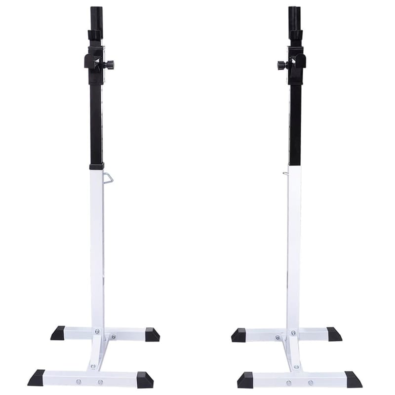 Vægtstang- Og Squat-Stativ M. Vægtstang- & Håndvægtsæt 30,5K - Flerfarvet - Vægtstangsstativ - Multi træningsmaskine - Crossfit udstyr