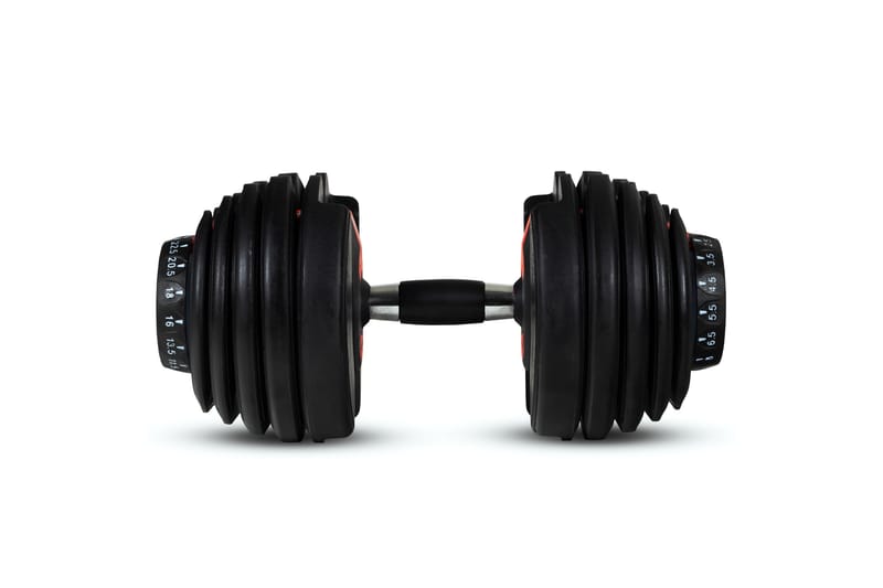 Justerbar håndvægt 2,5–24 kg - Sort - Sport & fritid - Hjemmetræning - Vægte & vægtstænger