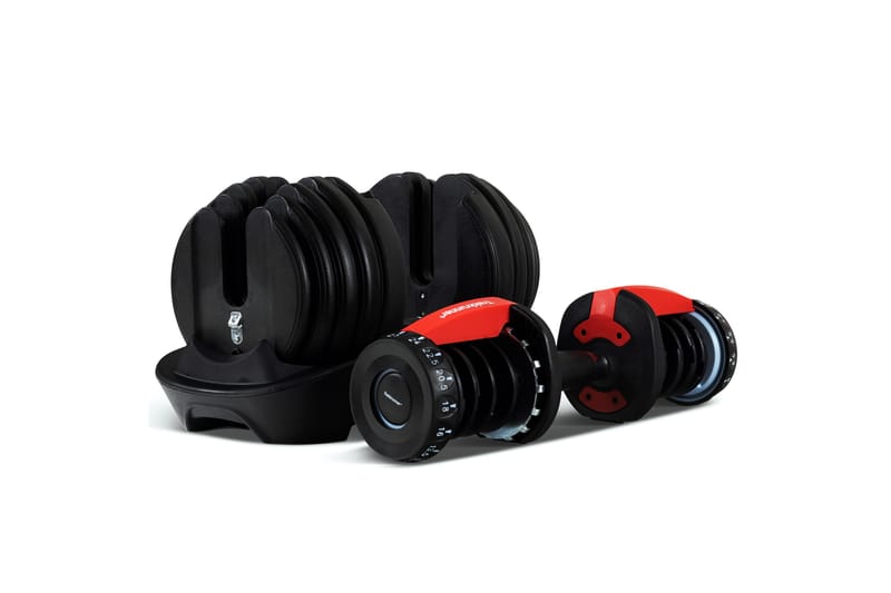 Justerbar håndvægt 2,5–24 kg - Sort - Sport & fritid - Hjemmetræning - Vægte & vægtstænger