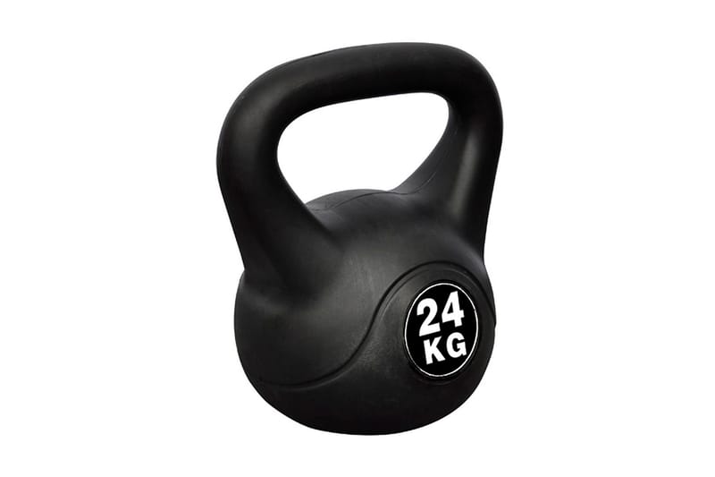 Kettlebell plast hus 24 kg - Sport & fritid - Hjemmetræning - Vægte & vægtstænger