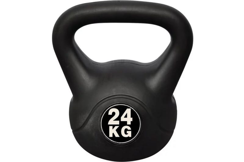Kettlebell plast hus 24 kg - Sport & fritid - Hjemmetræning - Vægte & vægtstænger