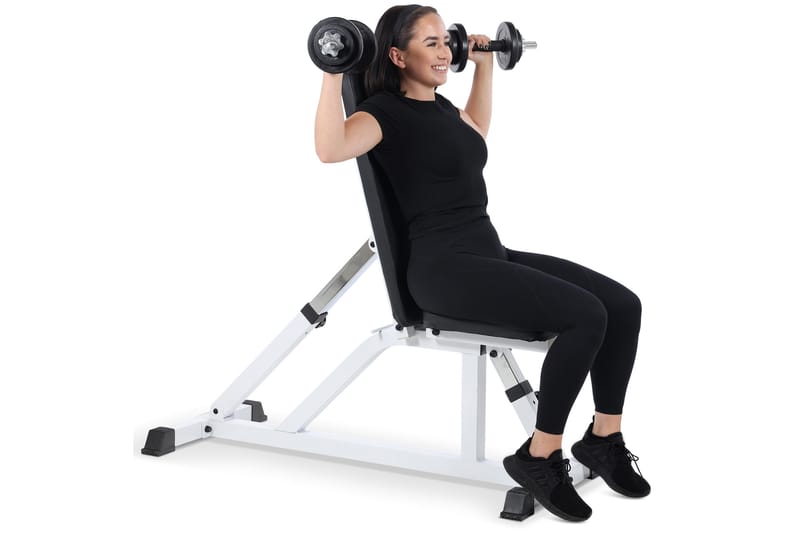 Træningsbænk - 300 kg max belastning - Sport & fritid - Hjemmetræning - Vægte & vægtstænger