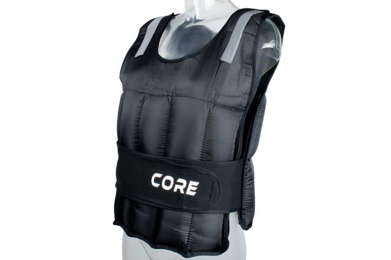 Core Vægtvest 10 kg - Sort - Sport & fritid - Hjemmetræning - Vægte & vægtstænger