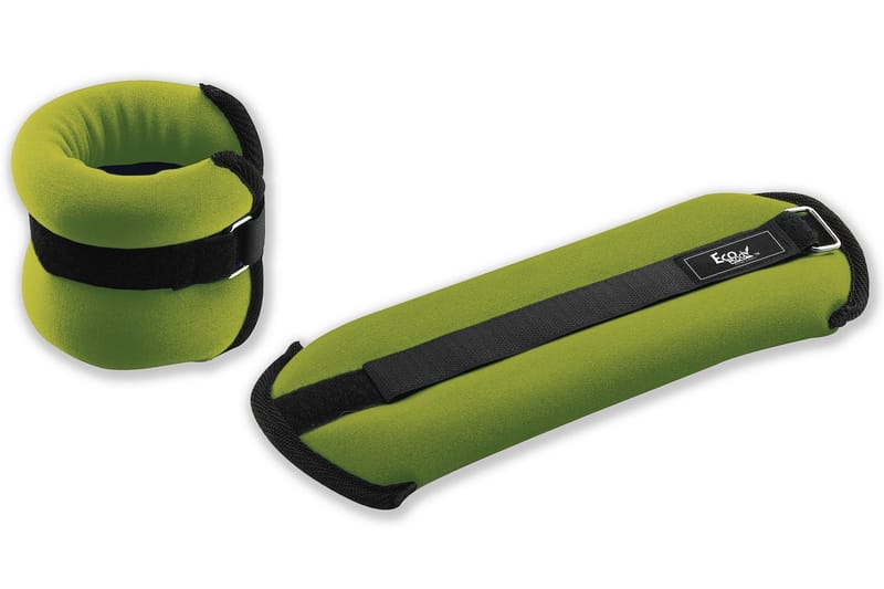 Ecobody Vristvægte 0,5 kg - Grøn - Sport & fritid - Hjemmetræning - Vægte & vægtstænger