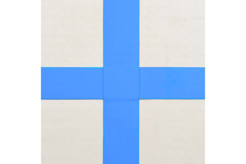 Oppustelig Gymnastikmåtte M. Pumpe 300X100X15 cm Pvc Blå - Blå - Sport & fritid - Hjemmetræning - Yoga