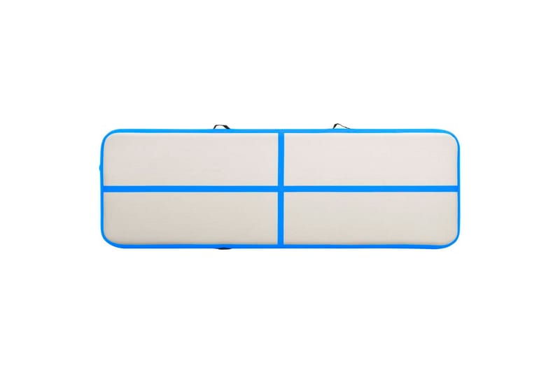 Oppustelig Gymnastikmåtte M. Pumpe 300X100X15 cm Pvc Blå - Blå - Sport & fritid - Hjemmetræning - Yoga