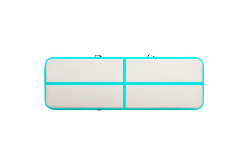 Oppustelig Gymnastikmåtte M. Pumpe 300X100X15 cm Pvc Grøn - Grøn - Sport & fritid - Hjemmetræning - Yoga