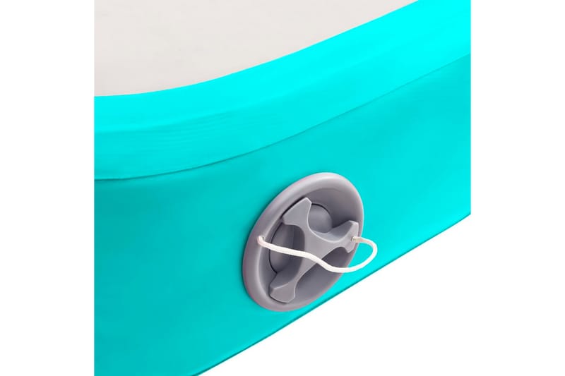 Oppustelig Gymnastikmåtte M. Pumpe 300X100X15 cm Pvc Grøn - Grøn - Sport & fritid - Hjemmetræning - Yoga