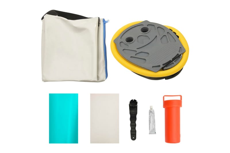 Oppustelig Gymnastikmåtte M. Pumpe 300X100X15 cm Pvc Grøn - Grøn - Sport & fritid - Hjemmetræning - Yoga