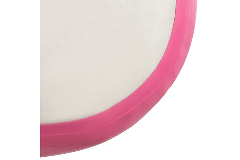 Oppustelig Gymnastikmåtte M. Pumpe 300X100X15 cm Pvc Pink - Lyserød - Sport & fritid - Hjemmetræning - Yoga